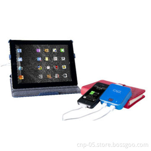Aluminum 6,600mAh Power Bank in Colorful with 5-5.3V DC/1A Input and 5V DC/1-1.5A Output Range